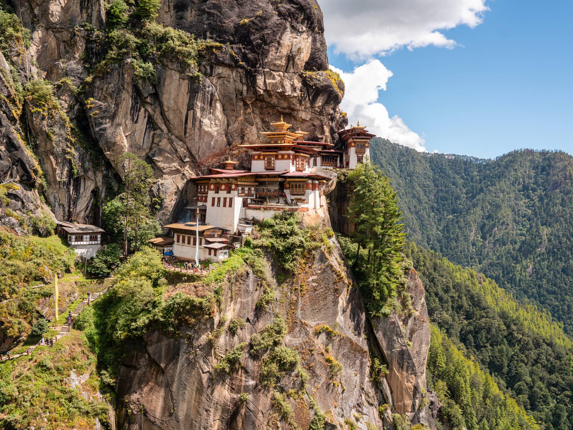  Hike to the spectacular Tiger's Nest Monastery  
