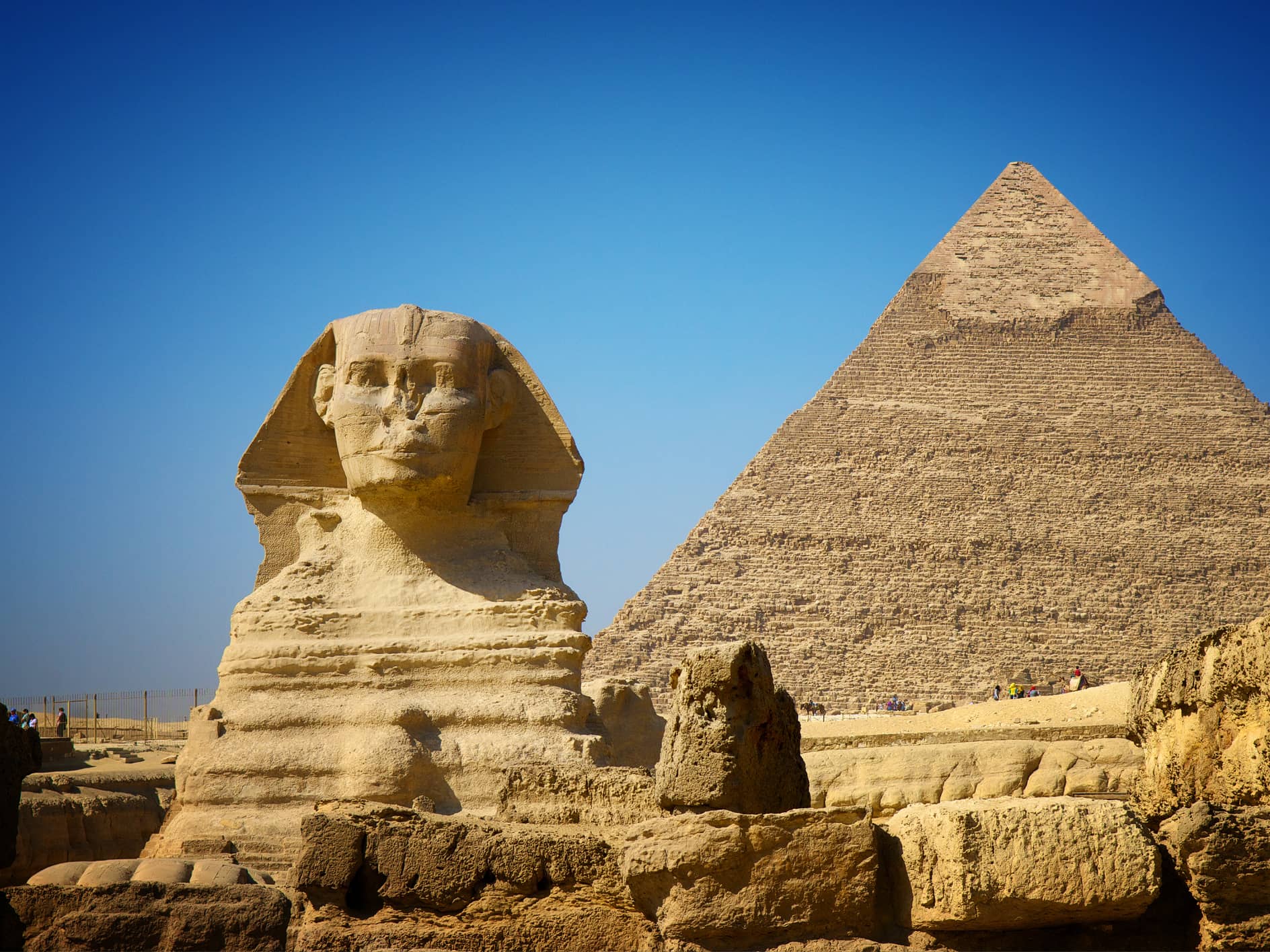  Visit the iconic Pyramids of Giza on a day trip  