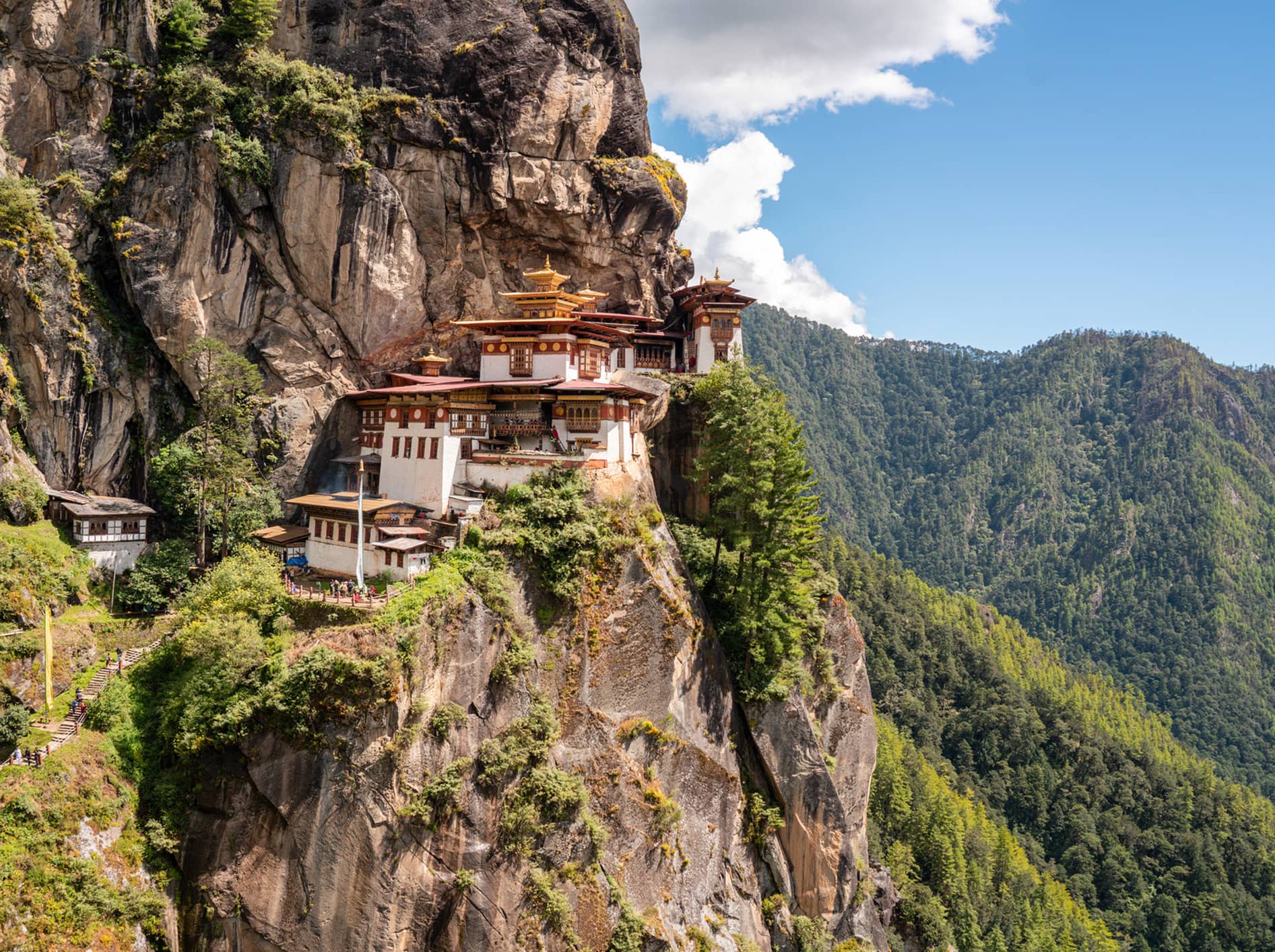  Hike to the Tiger’s Nest Monastery.  