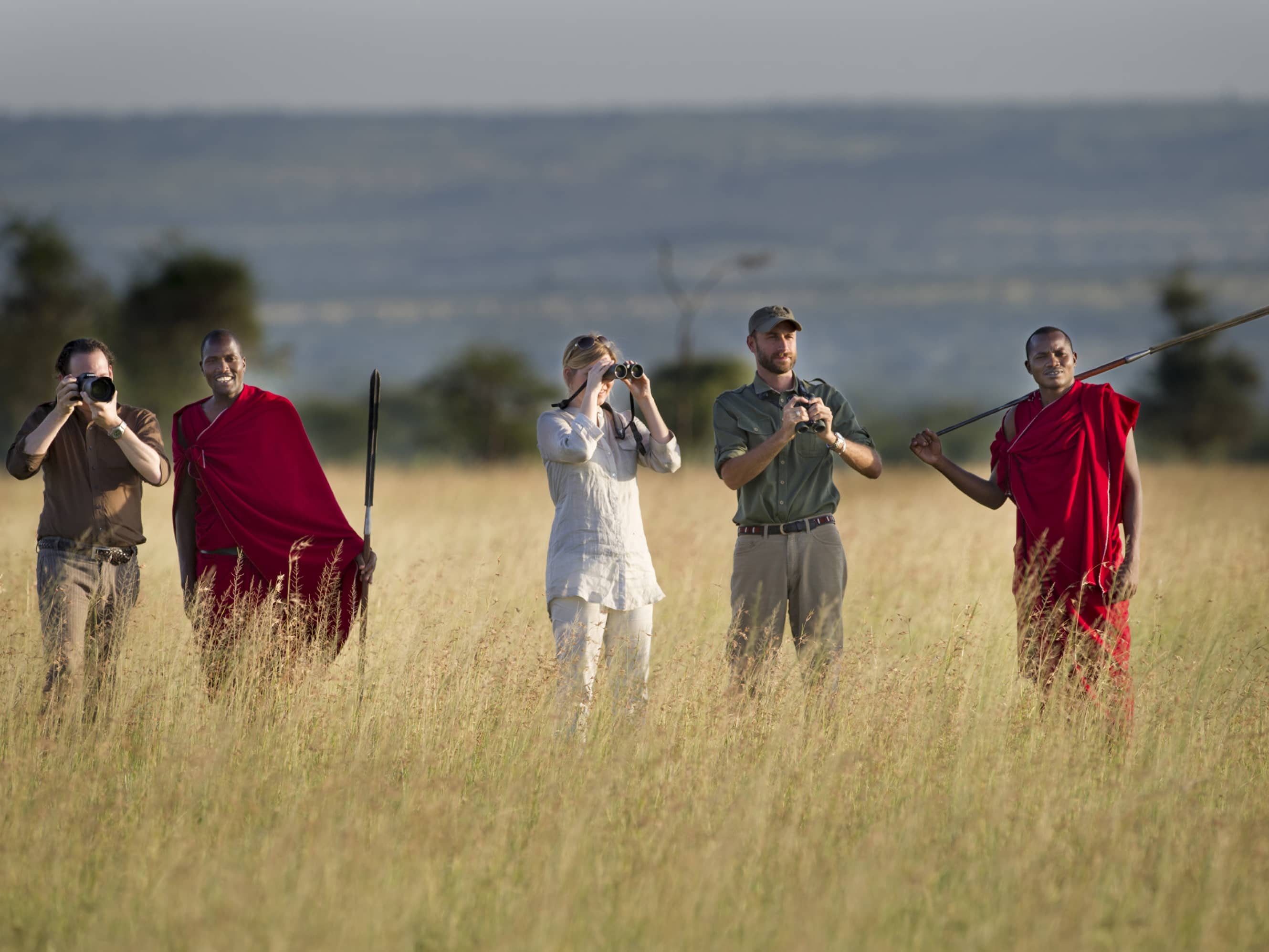  Walk the Serengeti with a Masai guide  