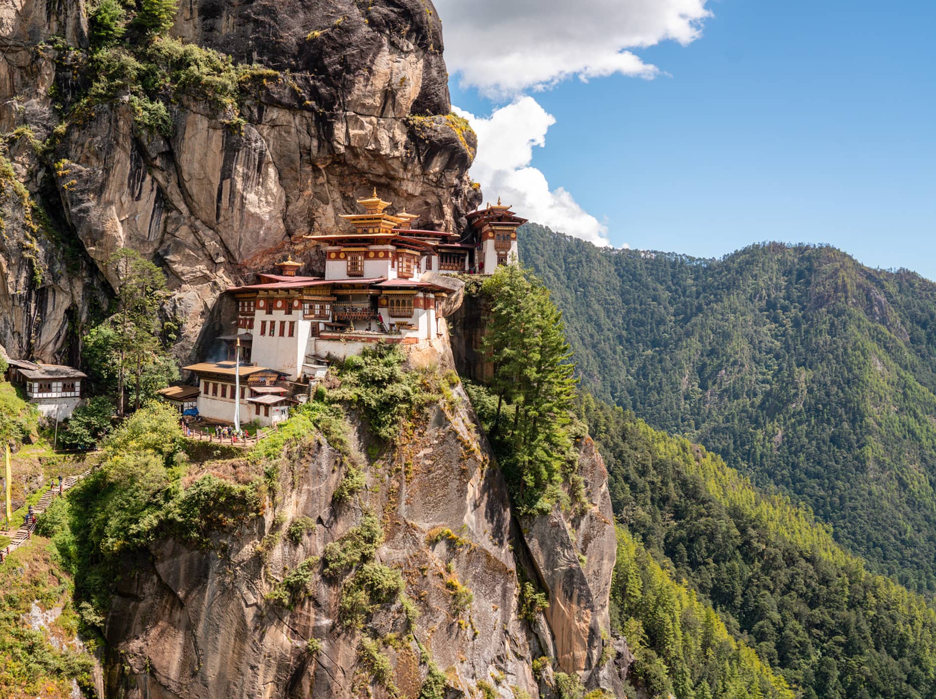  Hike to the Tiger’s Nest Monastery.  