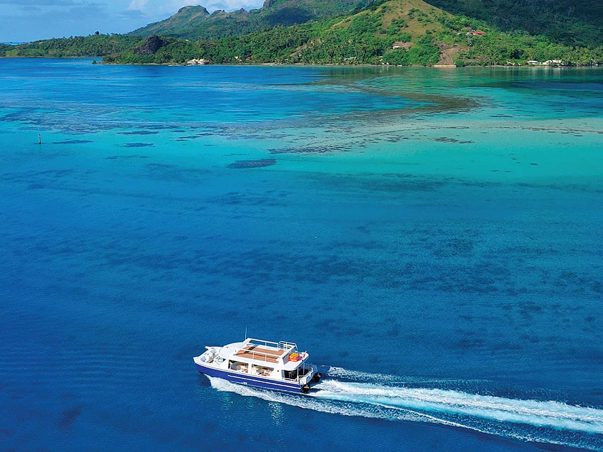  Sail Bora Bora’s pristine waters by catamaran  