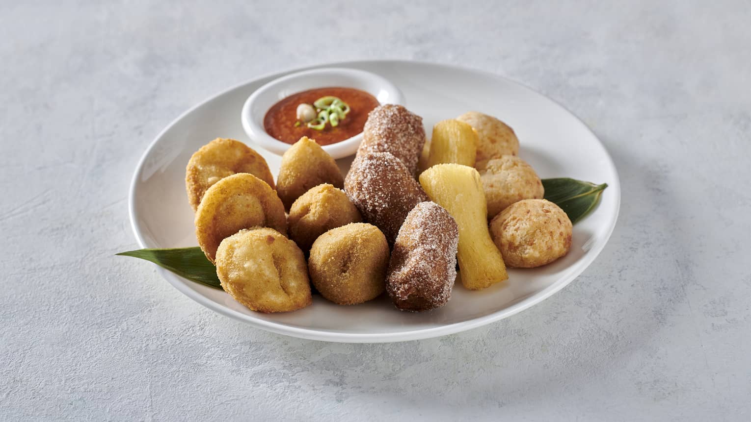 Selection of Brazilian Fried Pastries