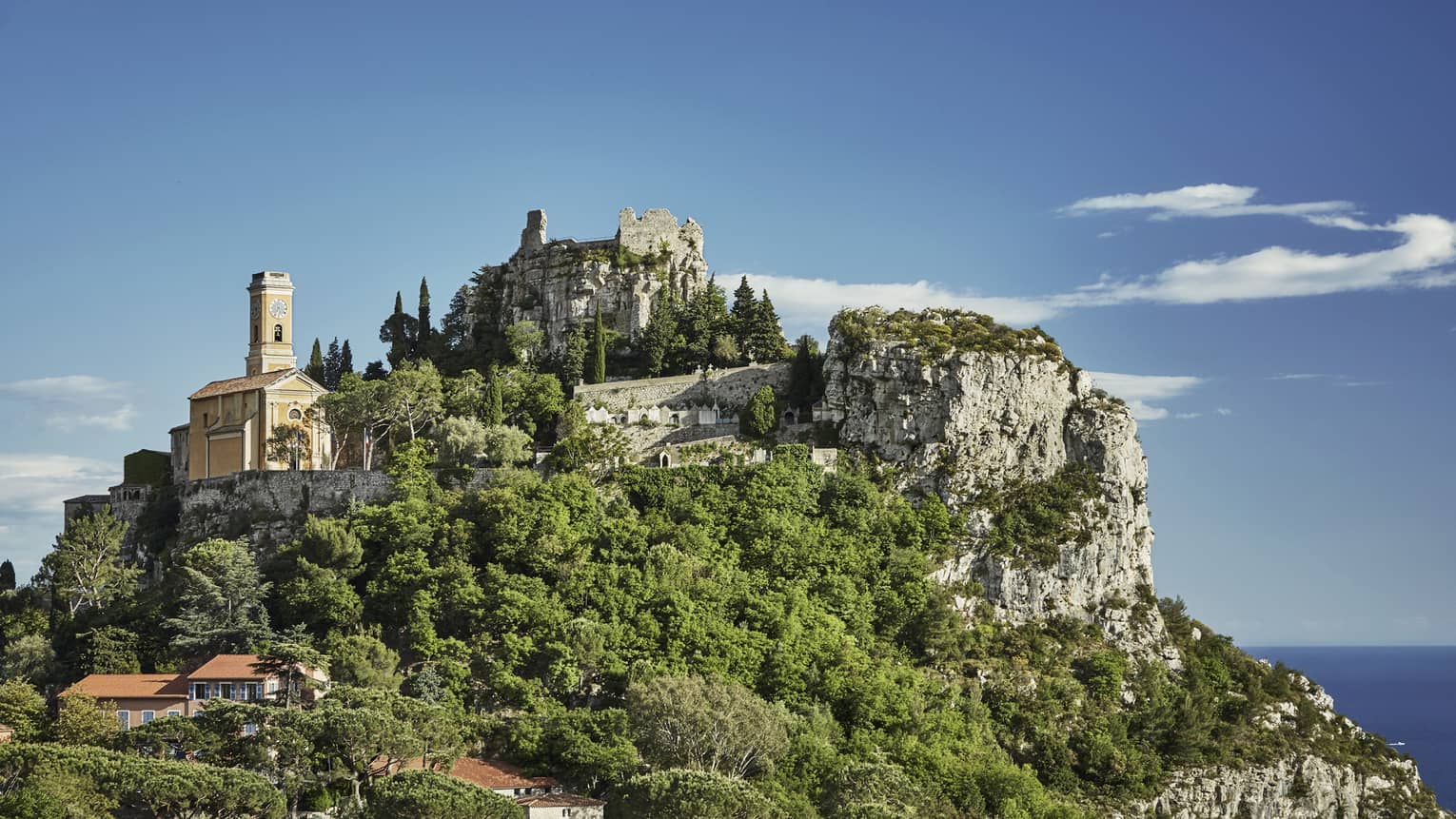 The rocky slopes and meadows above Grasse, a sprawling wildlife sanctuary and open-air park