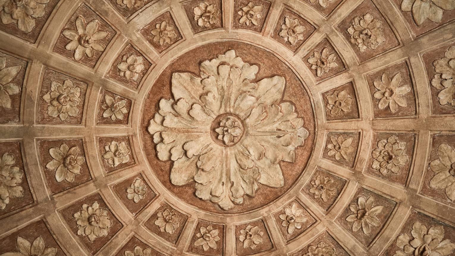 Fresco ceiling detail