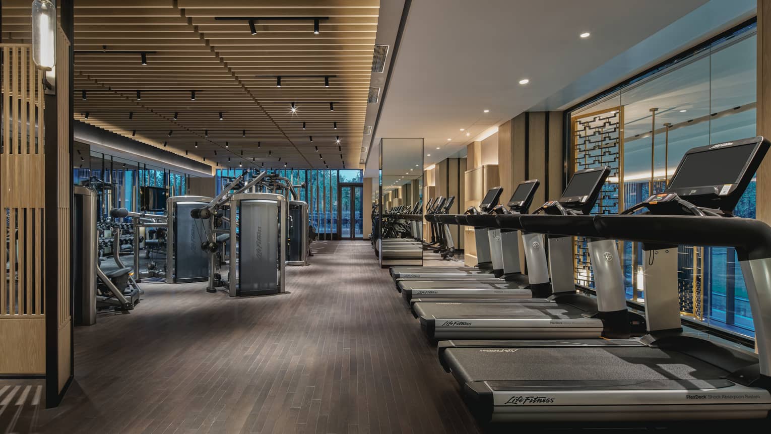 Indoor fitness centre