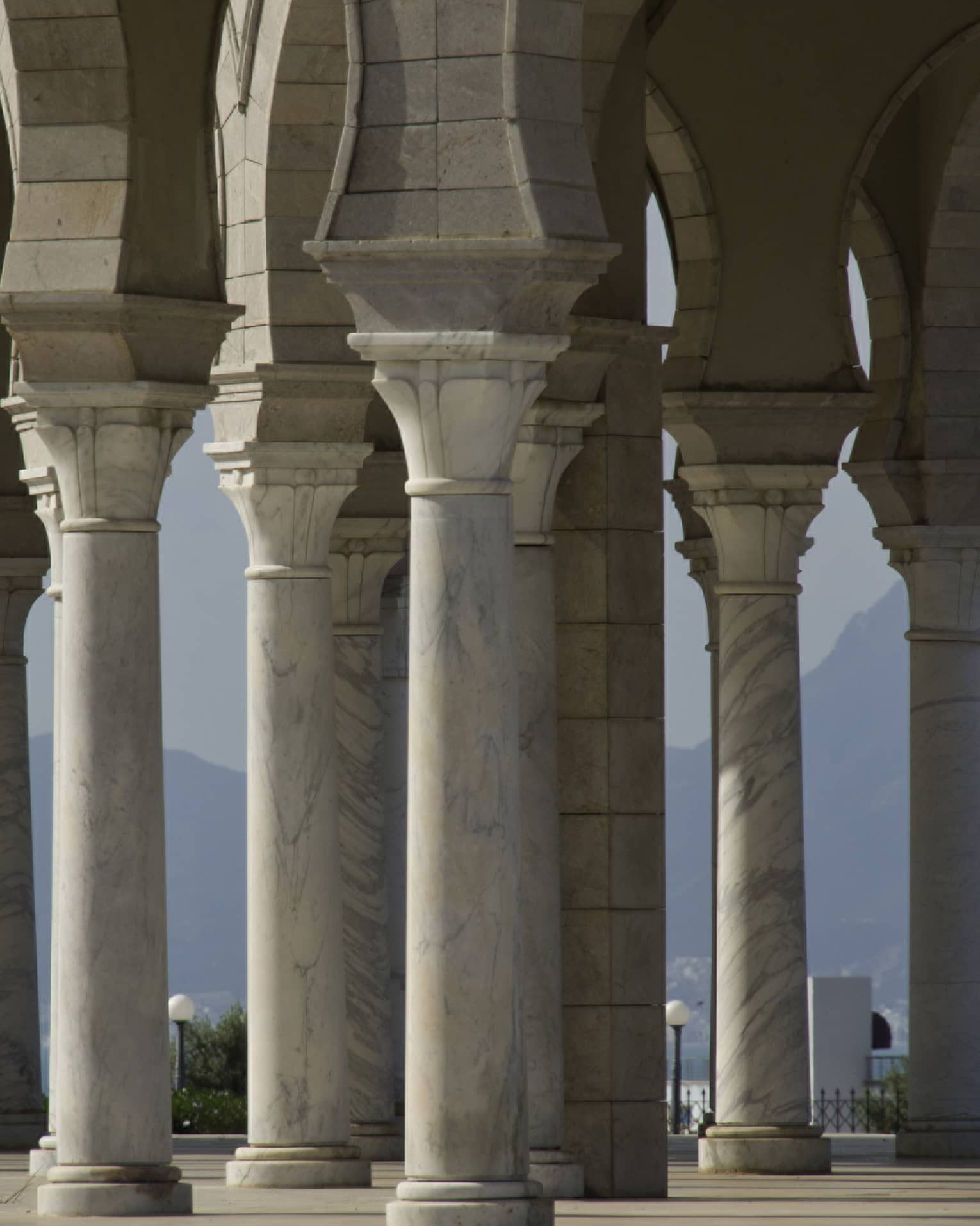 Columns in the ancient city of Carthage