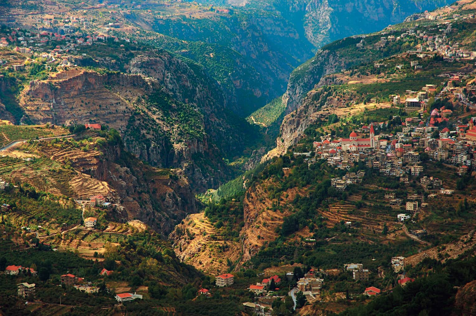 Wadi Qannoubine Valley North Lebanon 