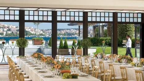 Istanbul Wedding Venues at Four Seasons Hotel at the Bosphorus